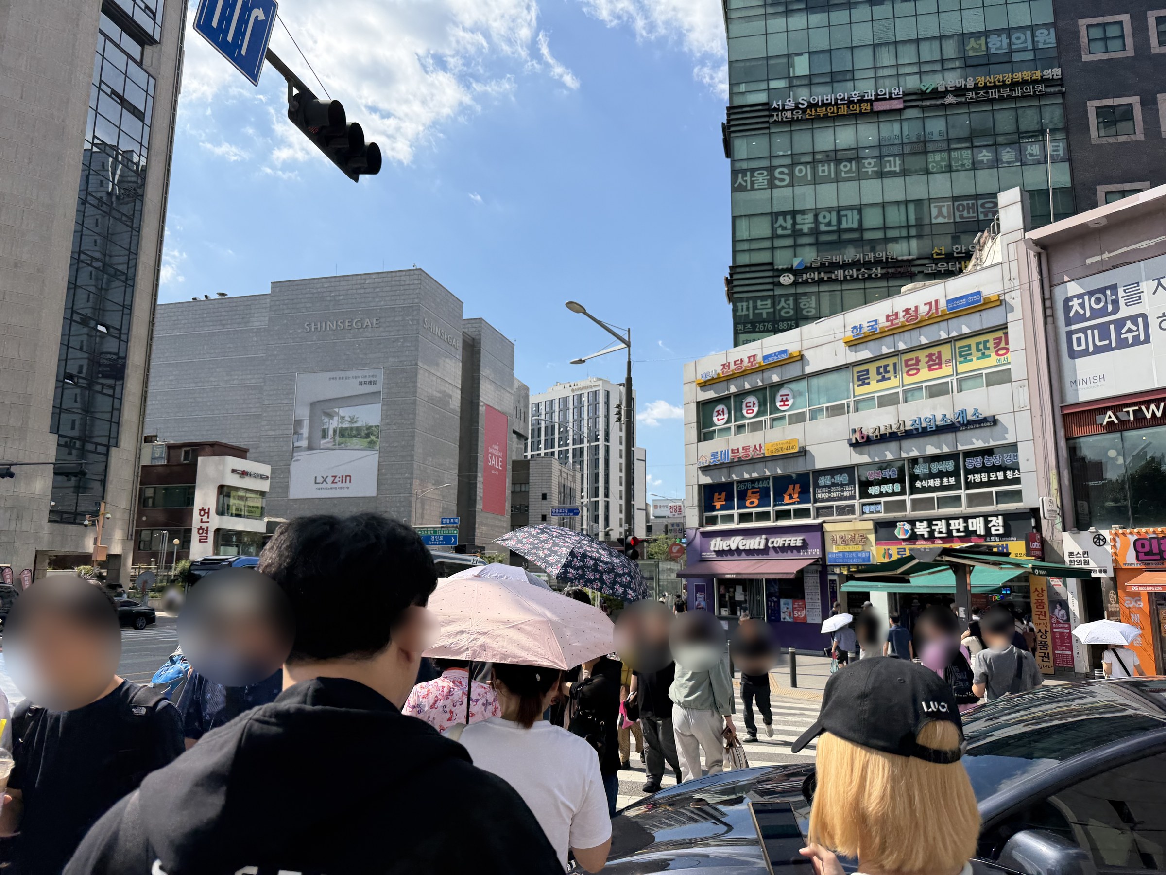 永登浦エリアの街並み